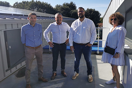 La première installation solaire de Mauges Énergies en service !